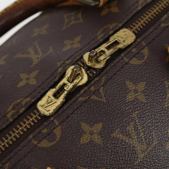 LOUIS VUITTON Monogram Keepall Bandouliere 55 Boston Bag M41414 LV Auth bs29746 - Picture 10 of 16